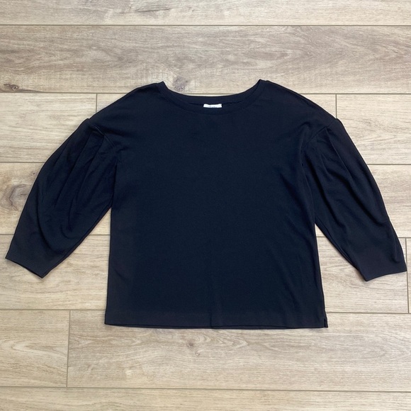 NWOT Daily Ritual | Bateau | Pleated Sweatshirt‎ - Picture 1 of 14